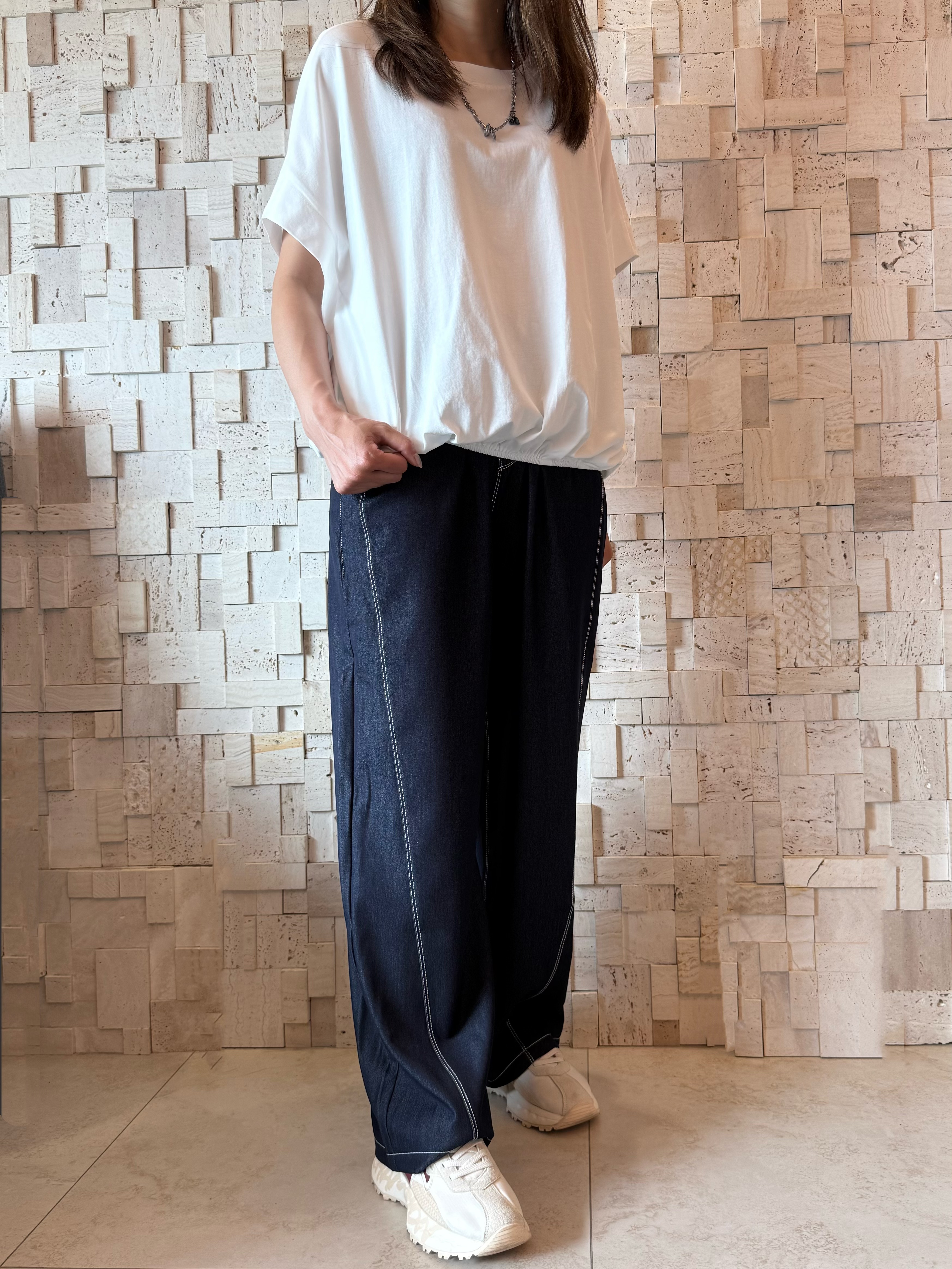 #2100 滑棉鬆身Top