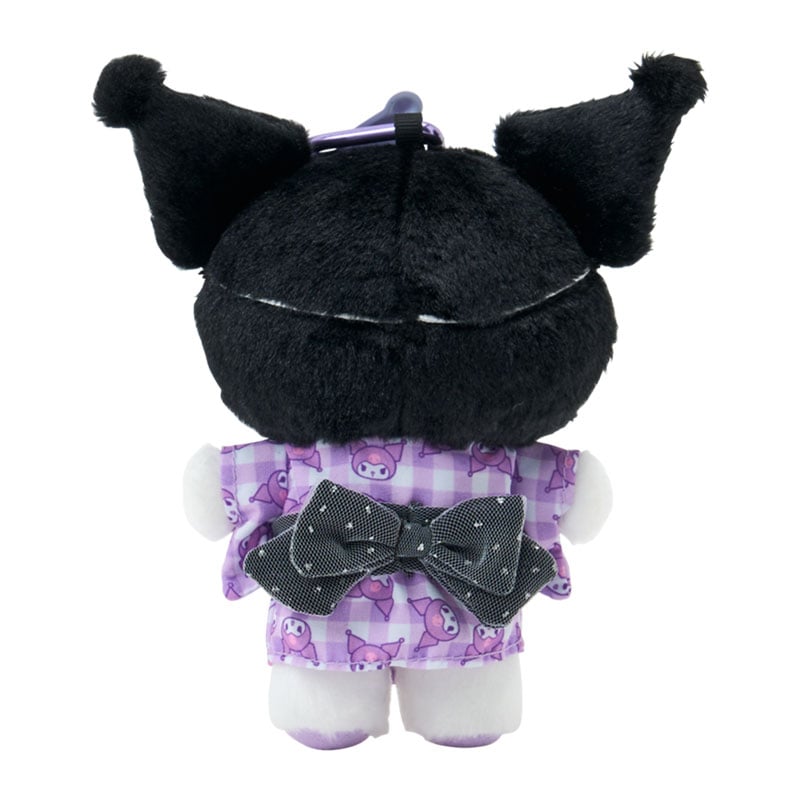 現貨｜Sanrio Kuromi 夏日祭典系列 日版 吊飾 毛公仔 連心形扣 (04191-2)