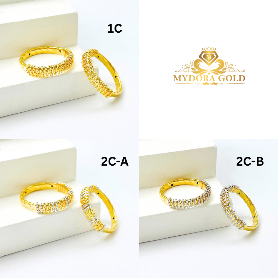 MYDORA EMAS 916 Cincin Mini Sparkle Liner Cut (5G) l EMAS 916/22K