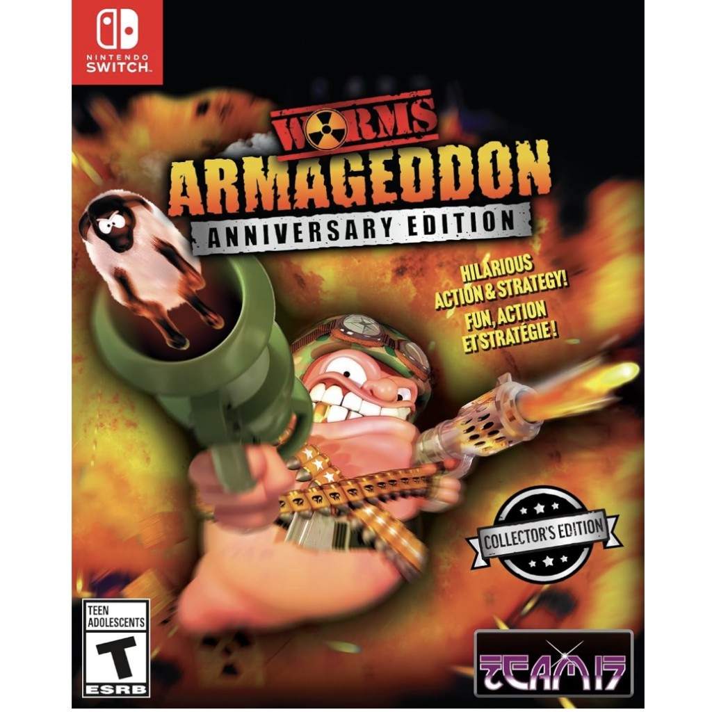 (🔥NEW RELEASE🔥) Worms Armageddon Anniversary Edition (Nintendo Switch) Digital Download