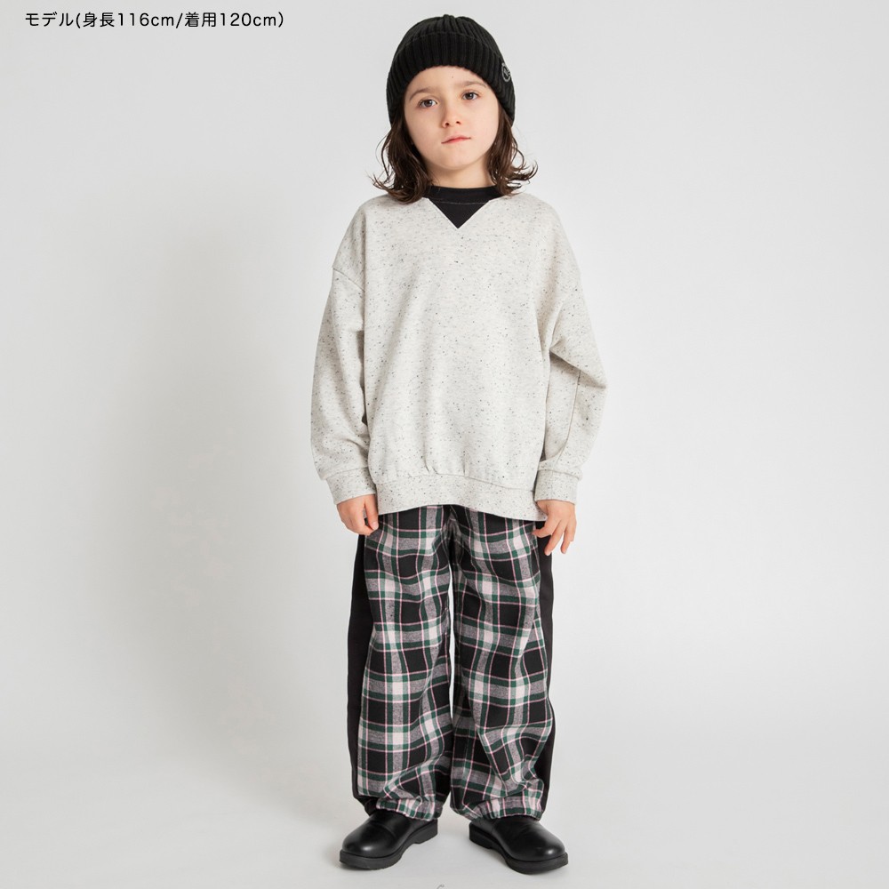 🆕【⭐訂購⭐】🇯🇵日本直送 🌀撞色拼接 後背飾帶 抓絨衛衣［2款選］🌀 [ELJA-0295][261131]