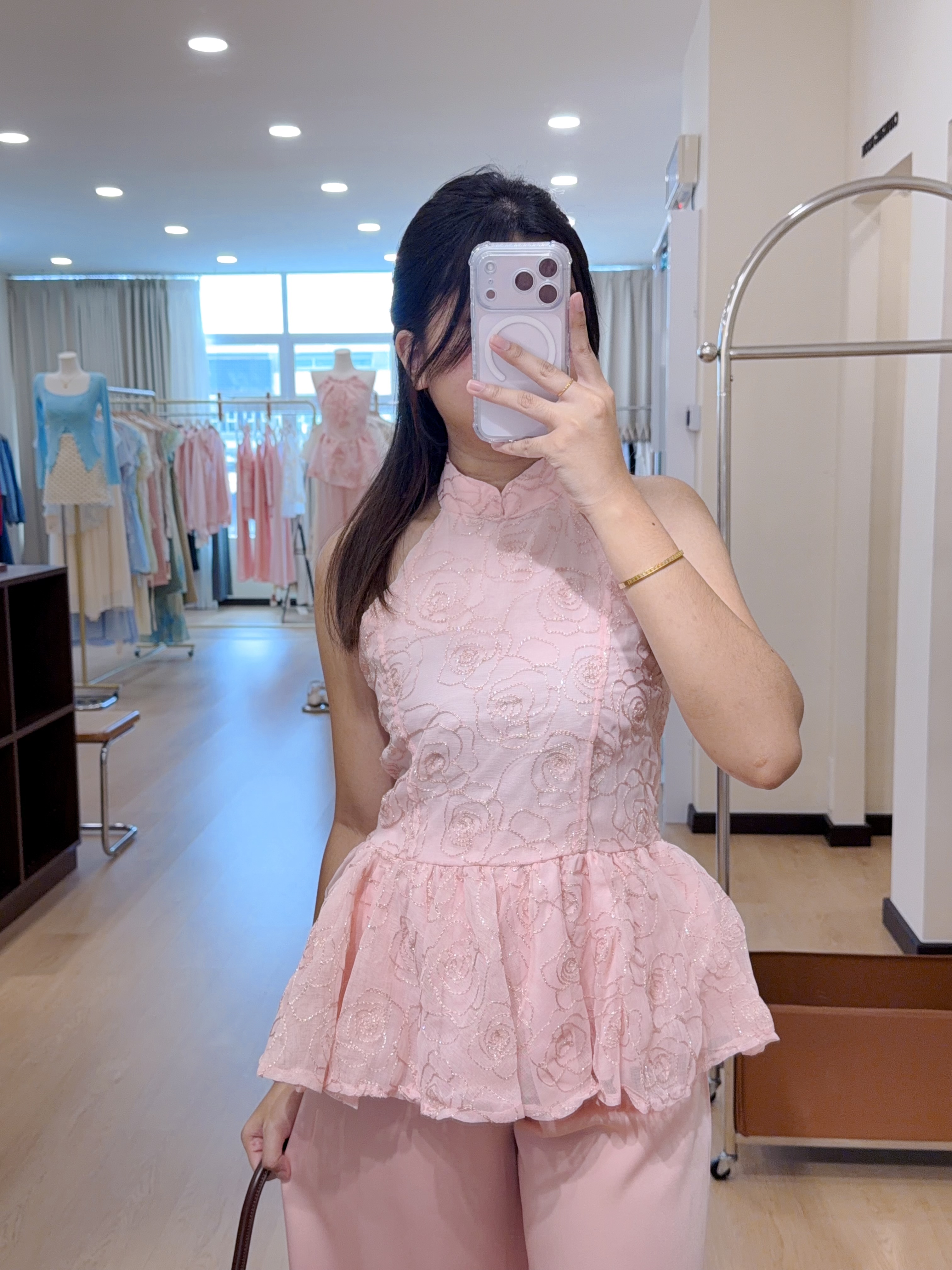 A111新中式套装旗袍