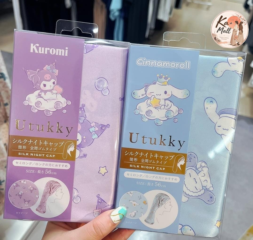 Utukky × Sanrio 絲質睡帽系列