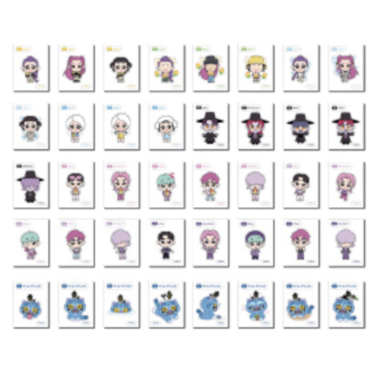 K-POP DEMON HUNTERS - RANDOM SEAL STICKER