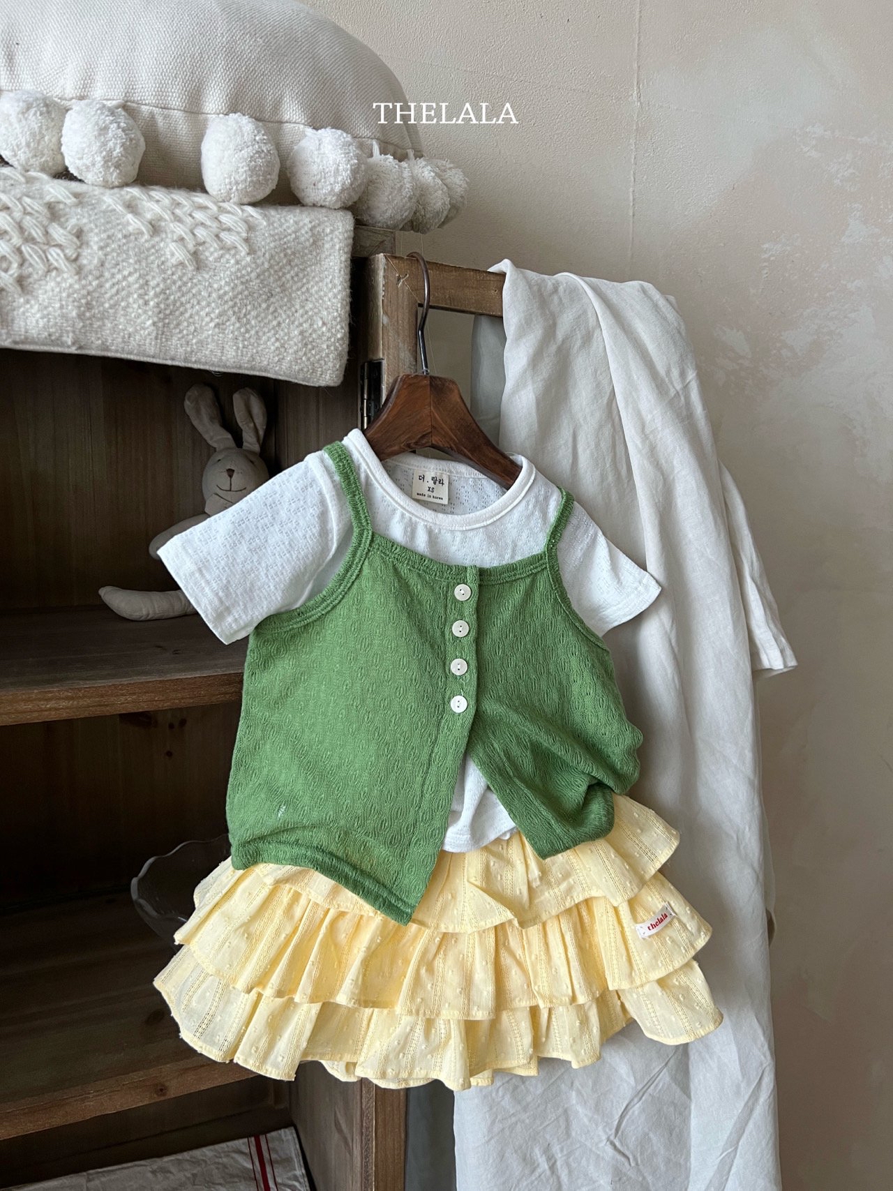Thelala | Sleeveless (Green XL105-115)