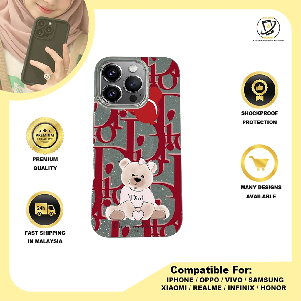 BLING CASE PHONE FOR IPHONE - DESIGN DIOR A