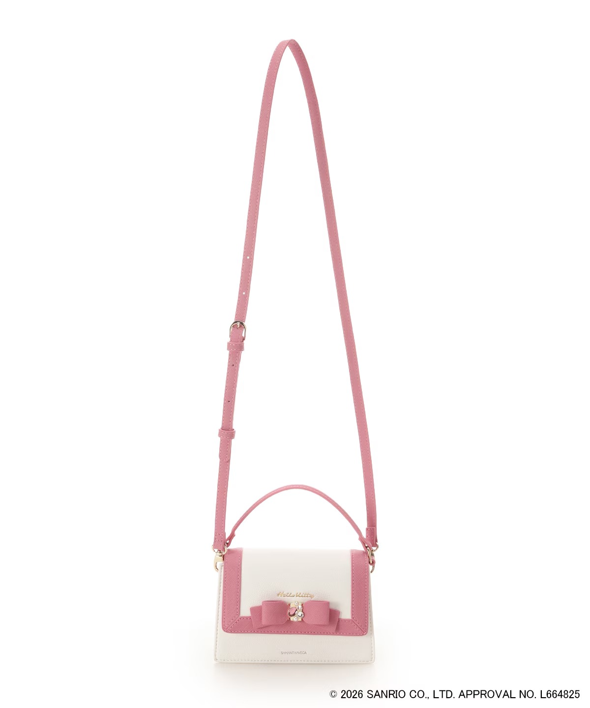 🌸 【預訂】Kitty Mini Shoulder Bag - SAMANTHAVEGA x Sanrio Summer Collection