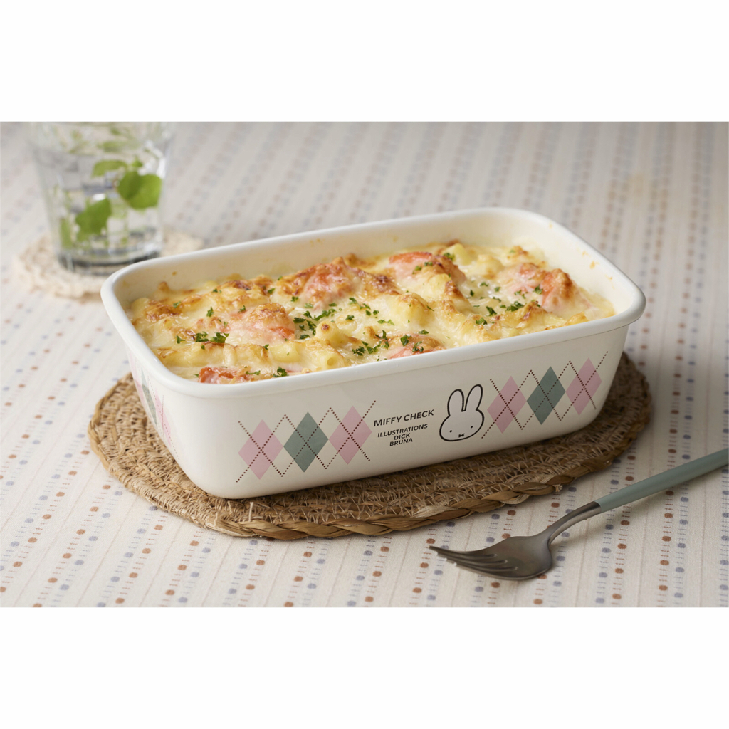 MIFFY CHECK 琺瑯餐具系列