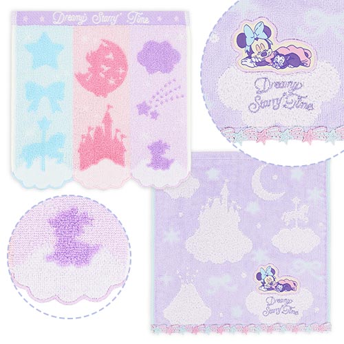 【預訂】TDR Minnie Dreamy Starry Time - 方巾 3p