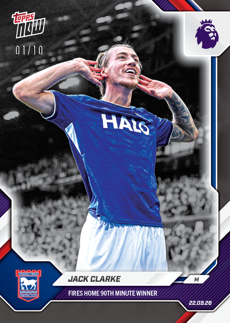 Jack Clarke - 2026/27 Premier League Topps NOW® #4 90分鐘絕殺【團購】