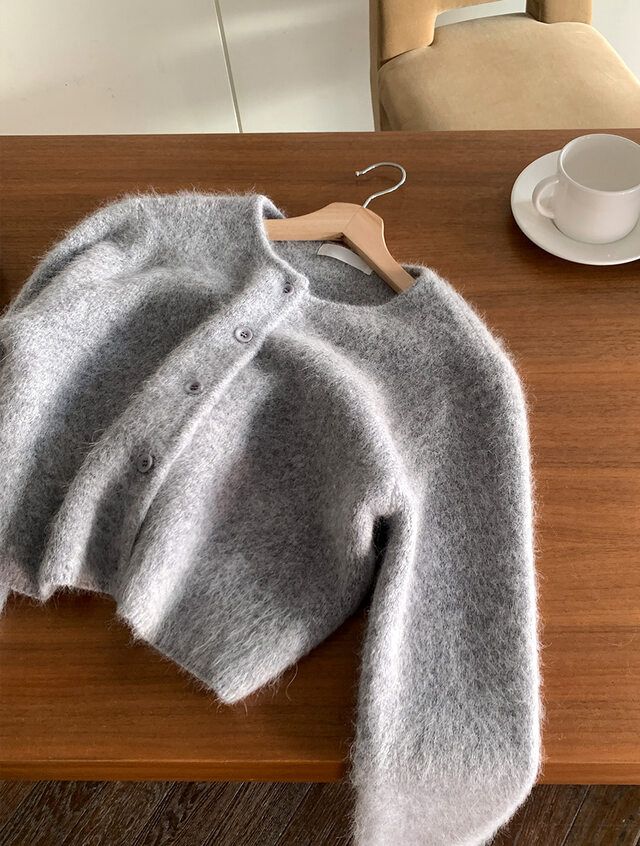 【限時優惠！】10%羊毛純色短版外套