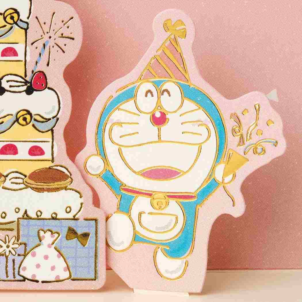 [現貨] 多啦A夢心意卡 生日卡 立體生日卡｜Doraemon文具精品