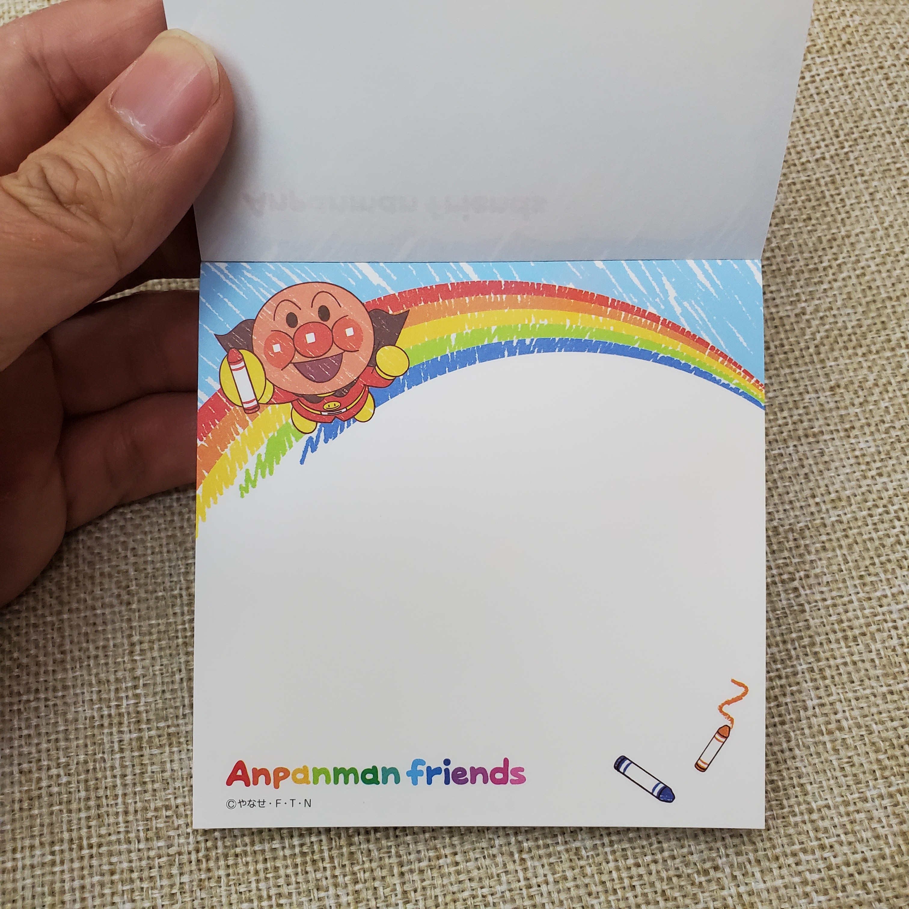 [現貨] [日本直送] 麵包超人 {Memo pad TF120361}