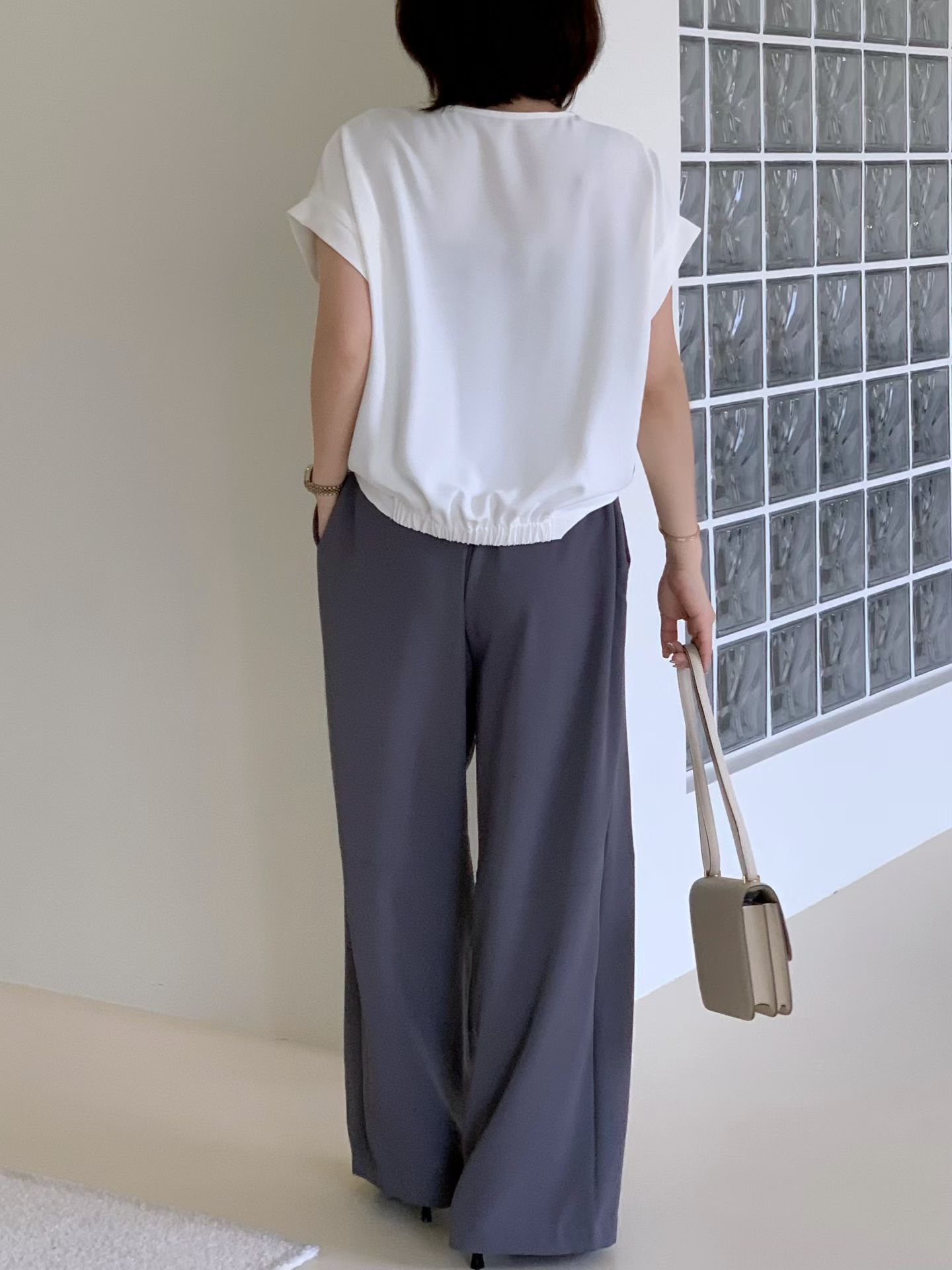 MT16前皺皺blouse