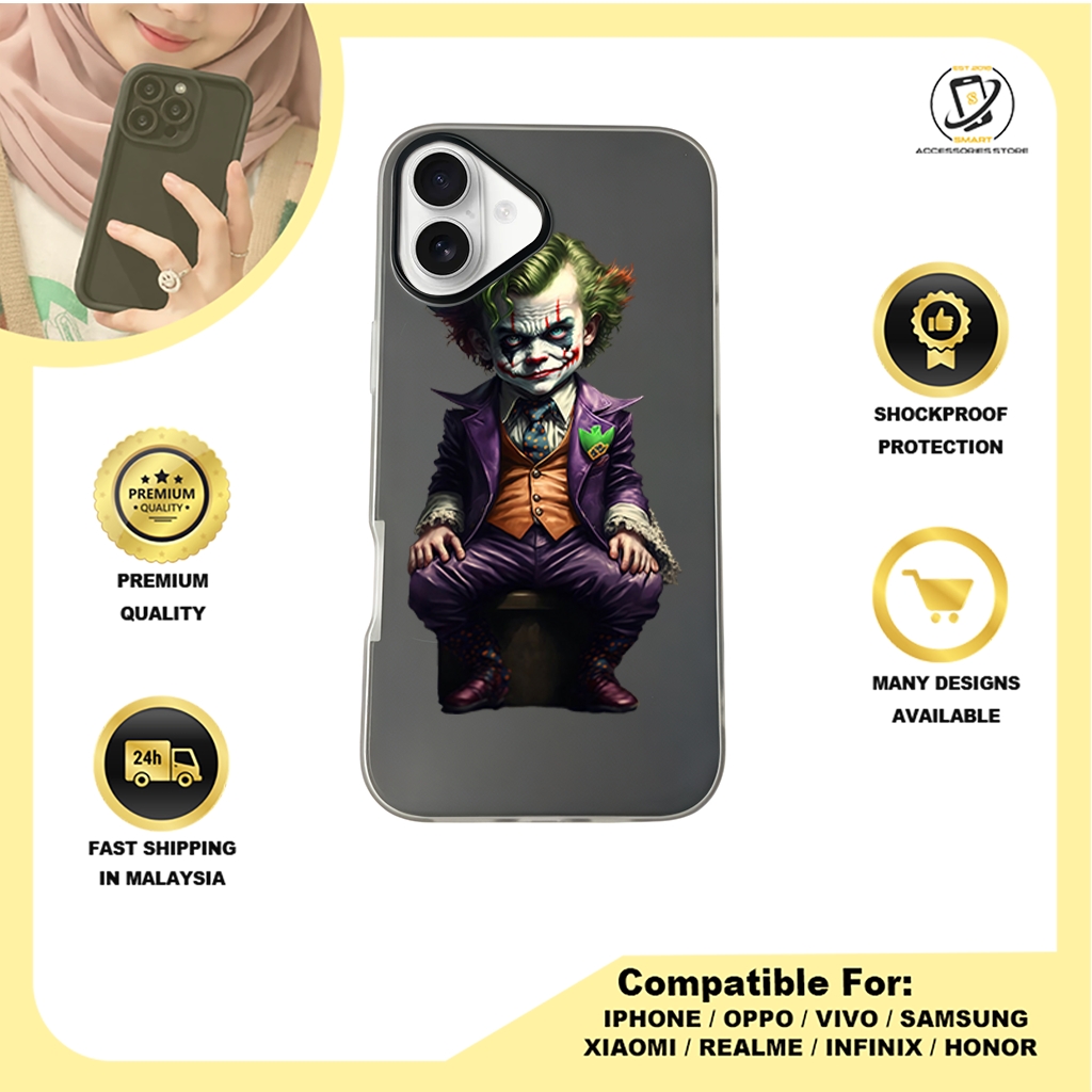 JELLY CASE PHONE FOR IPHONE - DESIGN JOKER C
