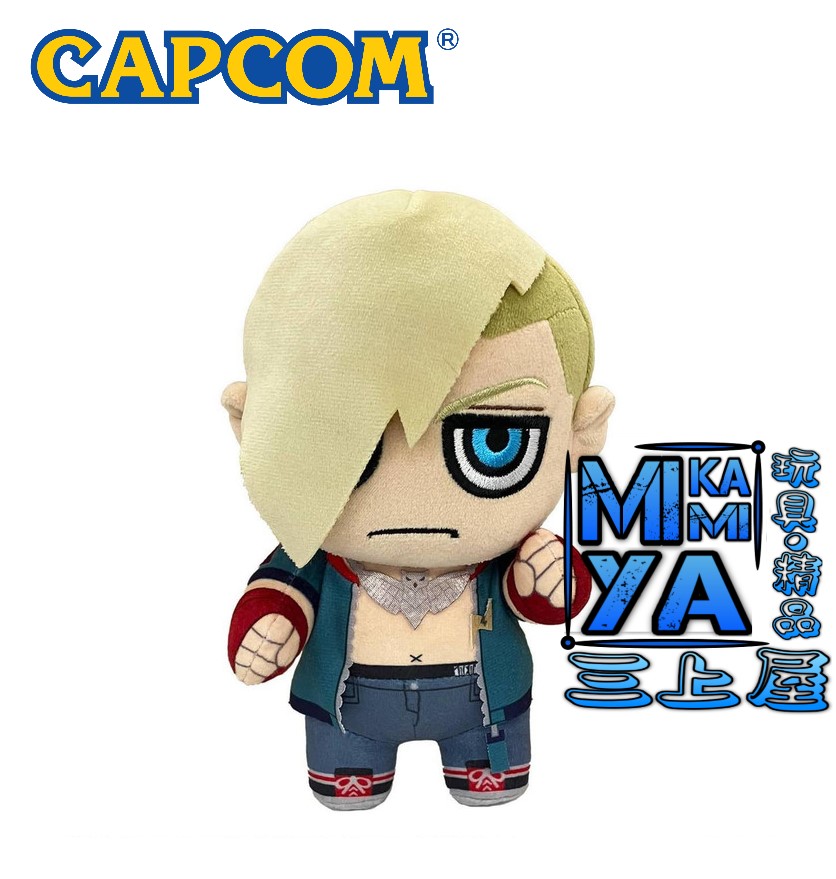 【預訂日期至1/5/26】 CAPCOM 街頭霸王6 Deformed 毛公仔 艾德 / Street Fighter 6 Chibi-Plush ED 🌸[訂單確認後,本店會於一週內發出電子預購單據,屆時請確認WhatsApp對話查收。"如需到店提取紙質單據或使用其他通訊APP可於備註告知"]