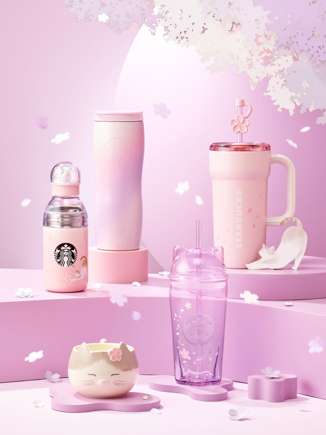 Starbucks - 韓國Starbucks 2026 Bloom into Spring Vibes 櫻花限定