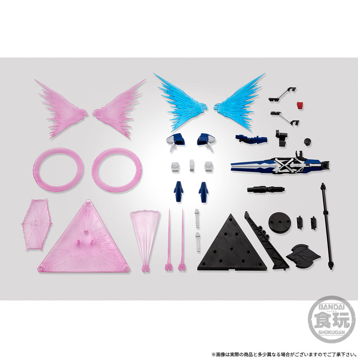 (預訂訂金 $100) (總價 $284) (魂限) Bandai 機動戰士高達 Mobile Suit Gundam G Frame FA V2 高達強襲型 配件套裝 & 大口徑光線炮 食玩 (行版) 