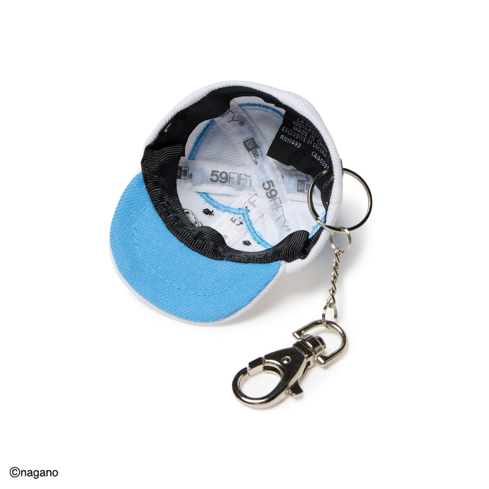 New Era Cap Keychain Chiikawa / Hachiware White/Radiant Blue