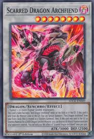 CR11-AE014 (SR)Scarred Dragon Archfiend(紅蓮惡魔)