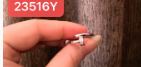 23516Y SILVER EARRINGS CT 耳环 银色 (50)