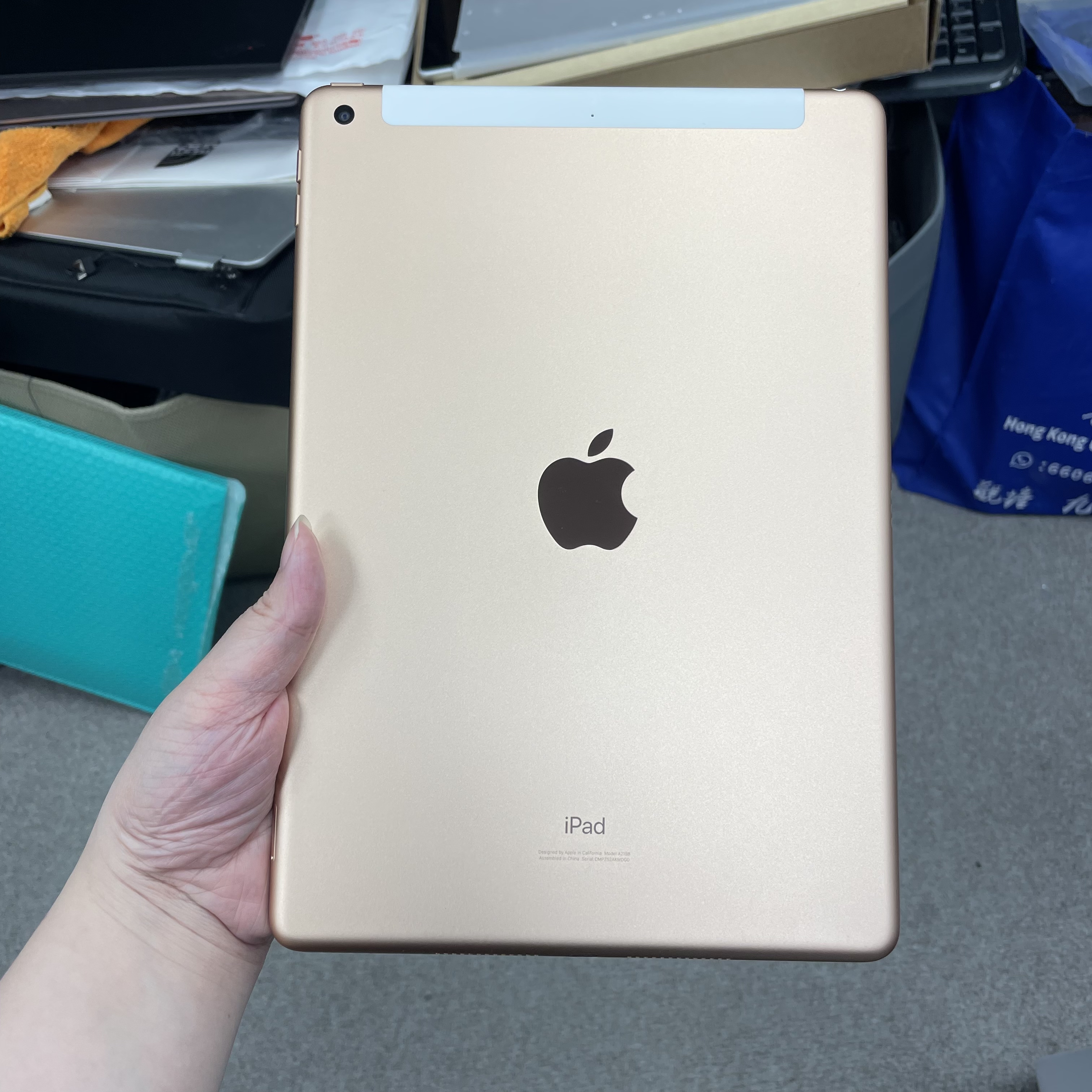 *639094 iPad 7 超靚機 128GB 插卡版 粉色 pink