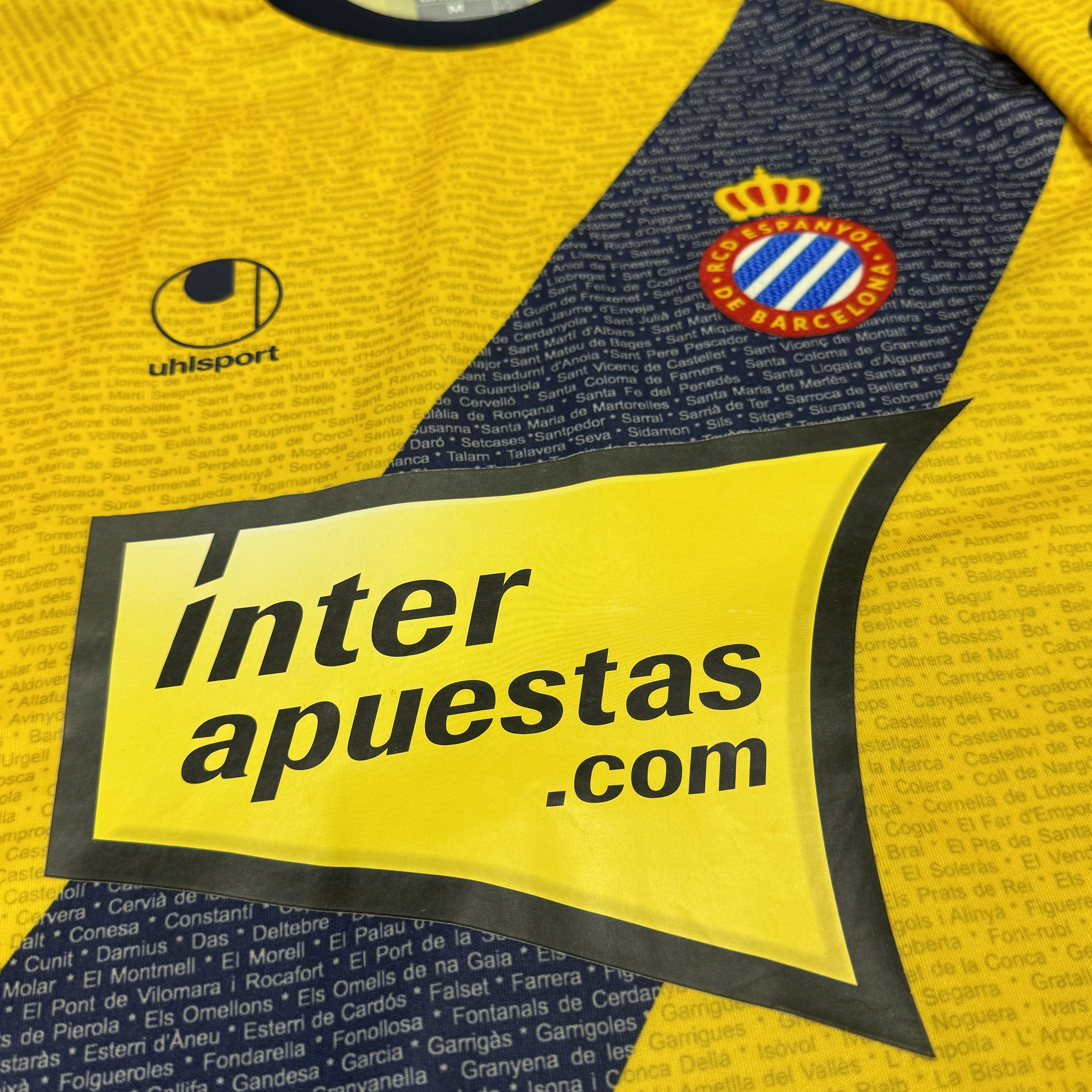 Espanyol 09/10 away shirt