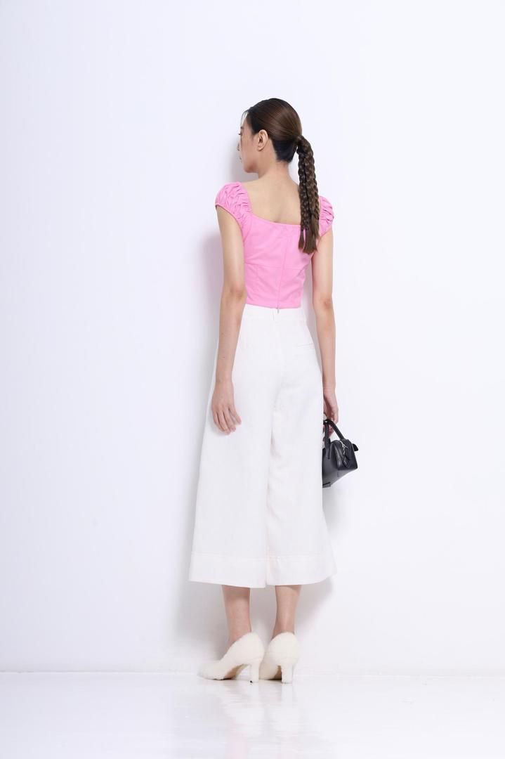 方领短版上衣 2609