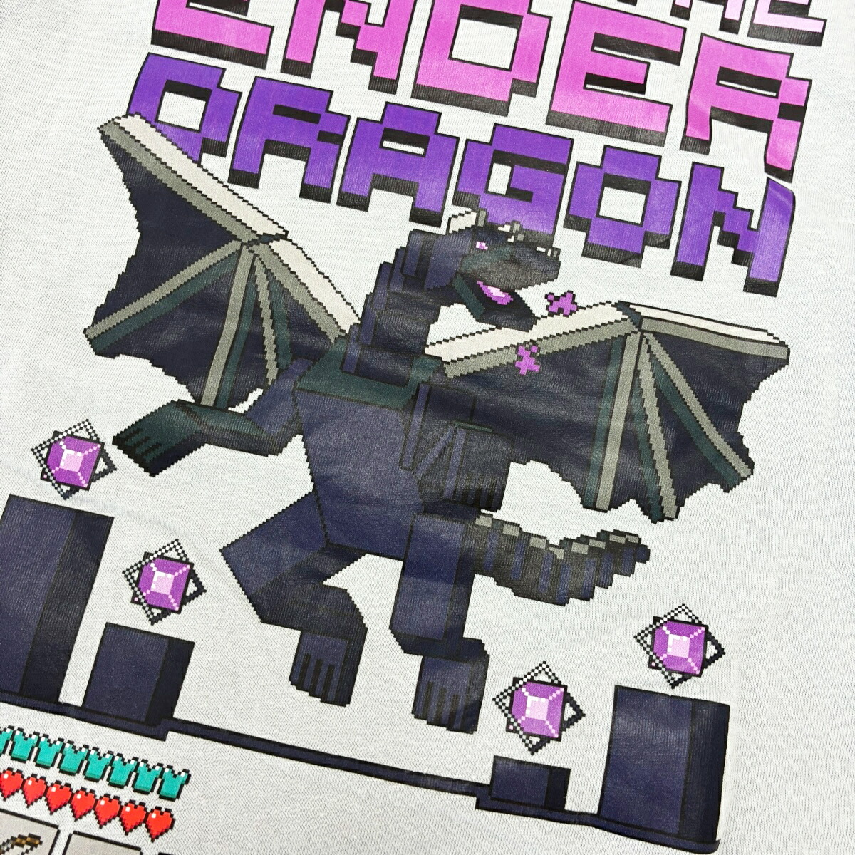 🆕【⭐訂購⭐】  日本直送🌀#Minecraft #TheEnderDragon 長袖家居服［2款選］🌀[ELCA-0222][260415]