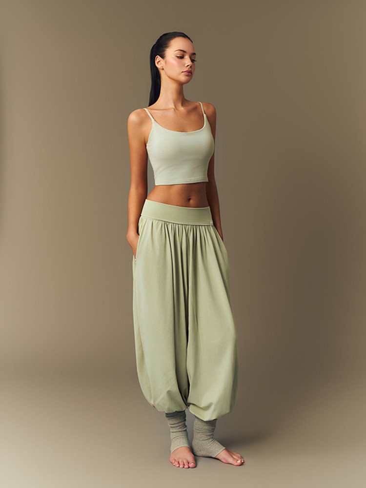【慵懶感寬鬆燈籠Yoga Pants】預購_Soft Flow Pants by Grandeline