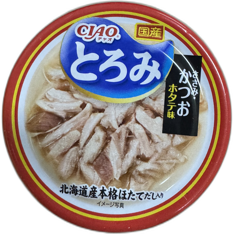 CIAO貓罐頭雞肉鰹魚帆立貝