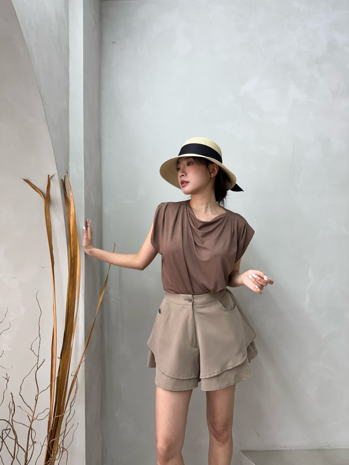 M18 法式垂墜感寬鬆背心