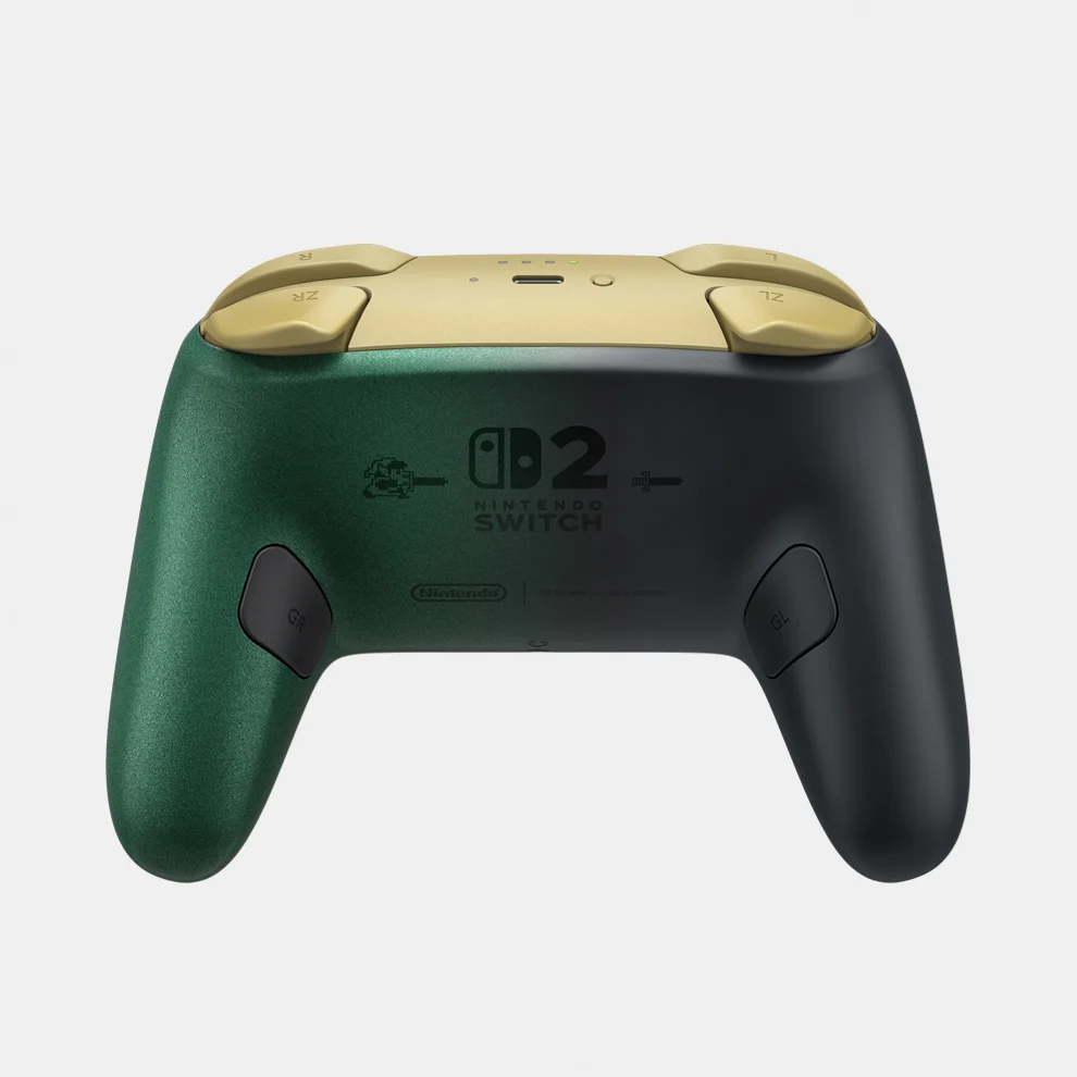 (預訂訂金 $200) (總價 $688) (行版) Nintendo Switch 2 Pro 控制器 薩爾達傳說 40週年紀念版 (附展示台) (香港代理原廠保養一年) NS2 The Legend of Zelda: Ocarina of Time