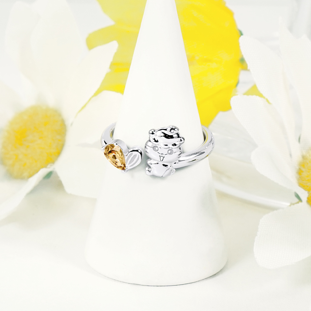 📦訂購 台灣限定 STORY 故事銀飾 X 三麗鷗 Sanrio Coro Coro Kuririn 經典系列 CK鼠 可樂鈴晶鑽純銀戒指