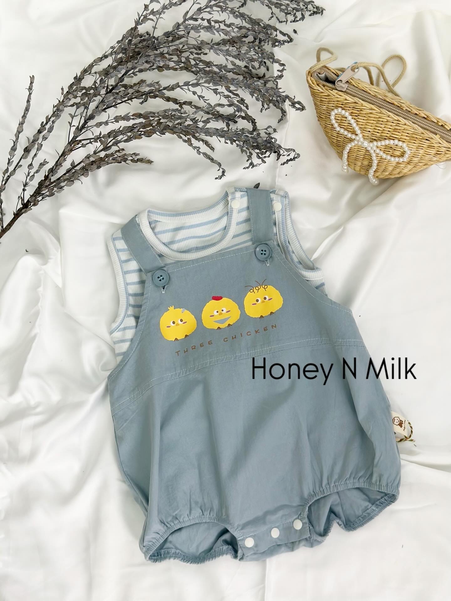 Baby Blue 3 Chickens Set 