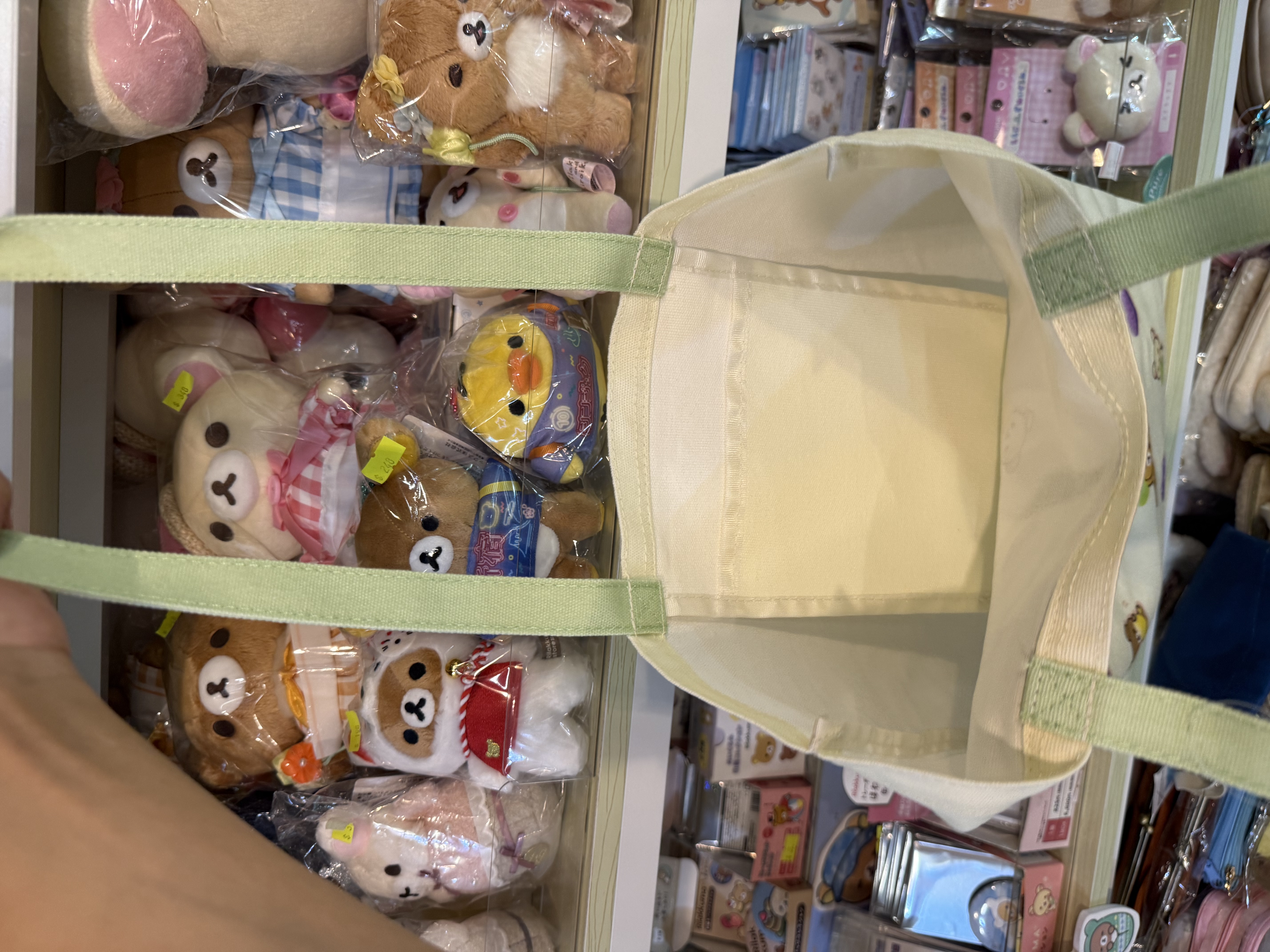 《現貨》全新loft 限定puregumi x rilakkuma 上膊袋