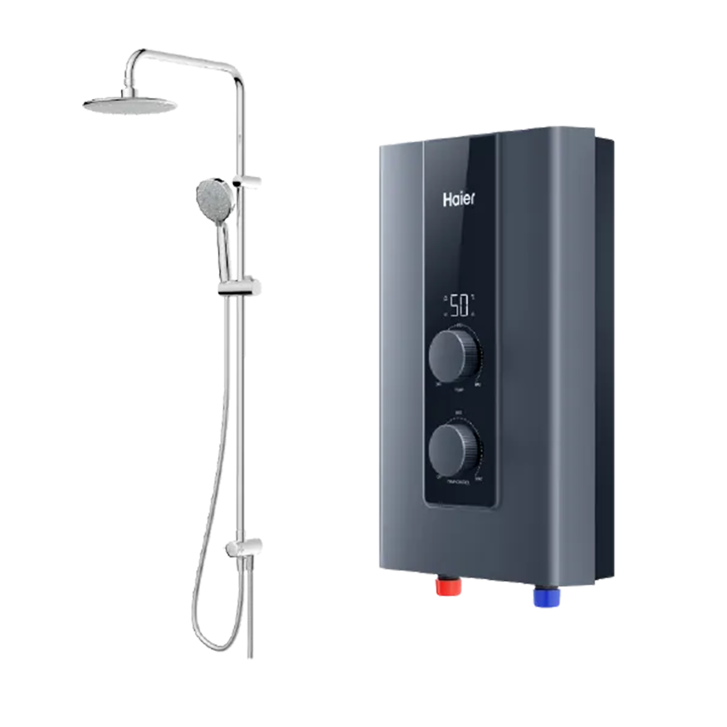 Haier 4.2kW Non-Pump Water Heater Black (EI42E-FP3B)