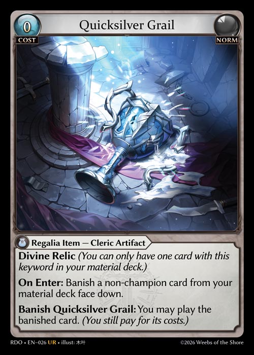 Quicksilver Grail / RDO-026 (UR)