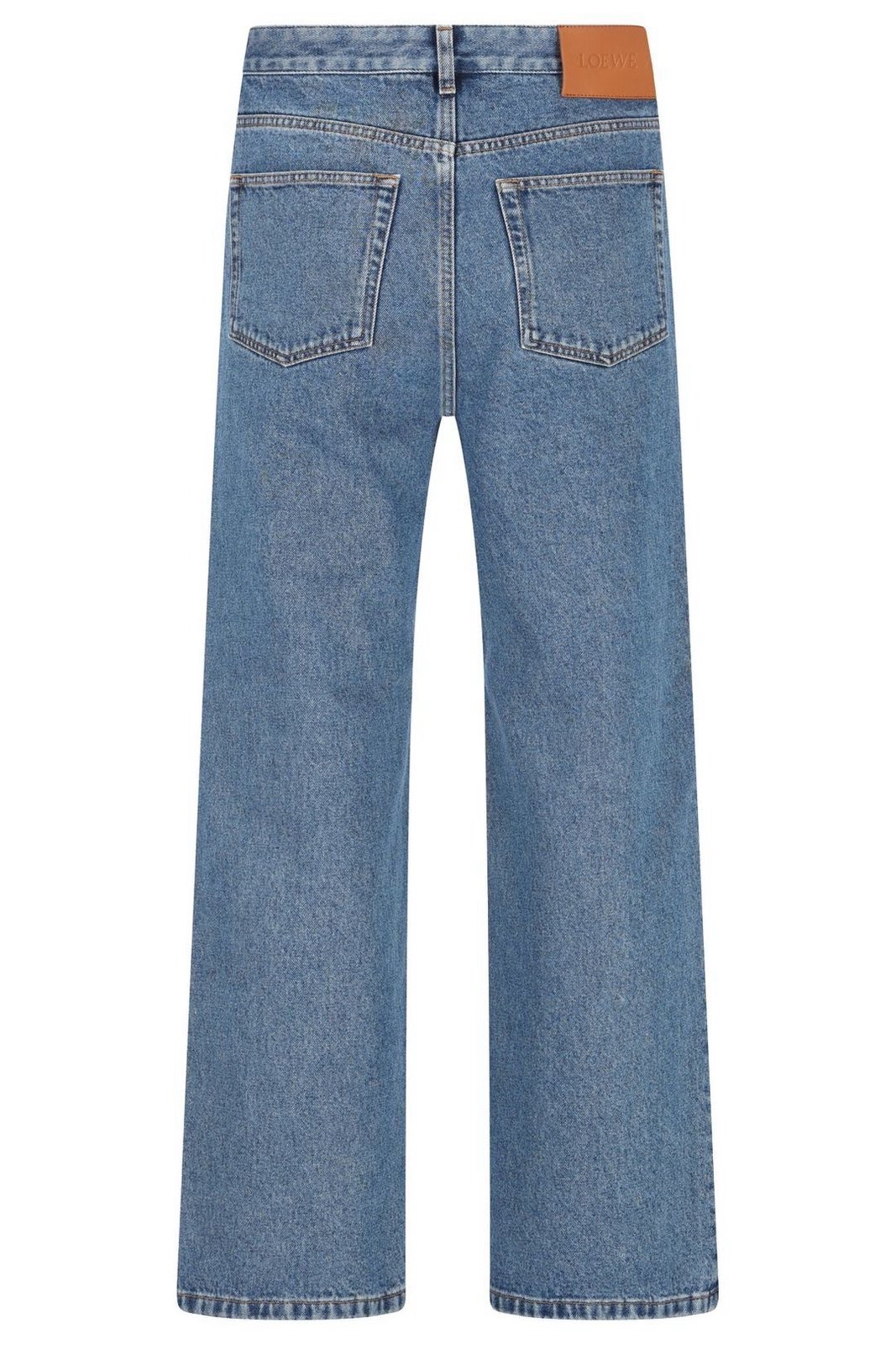 Loewe 男士 腰带环牛仔裤