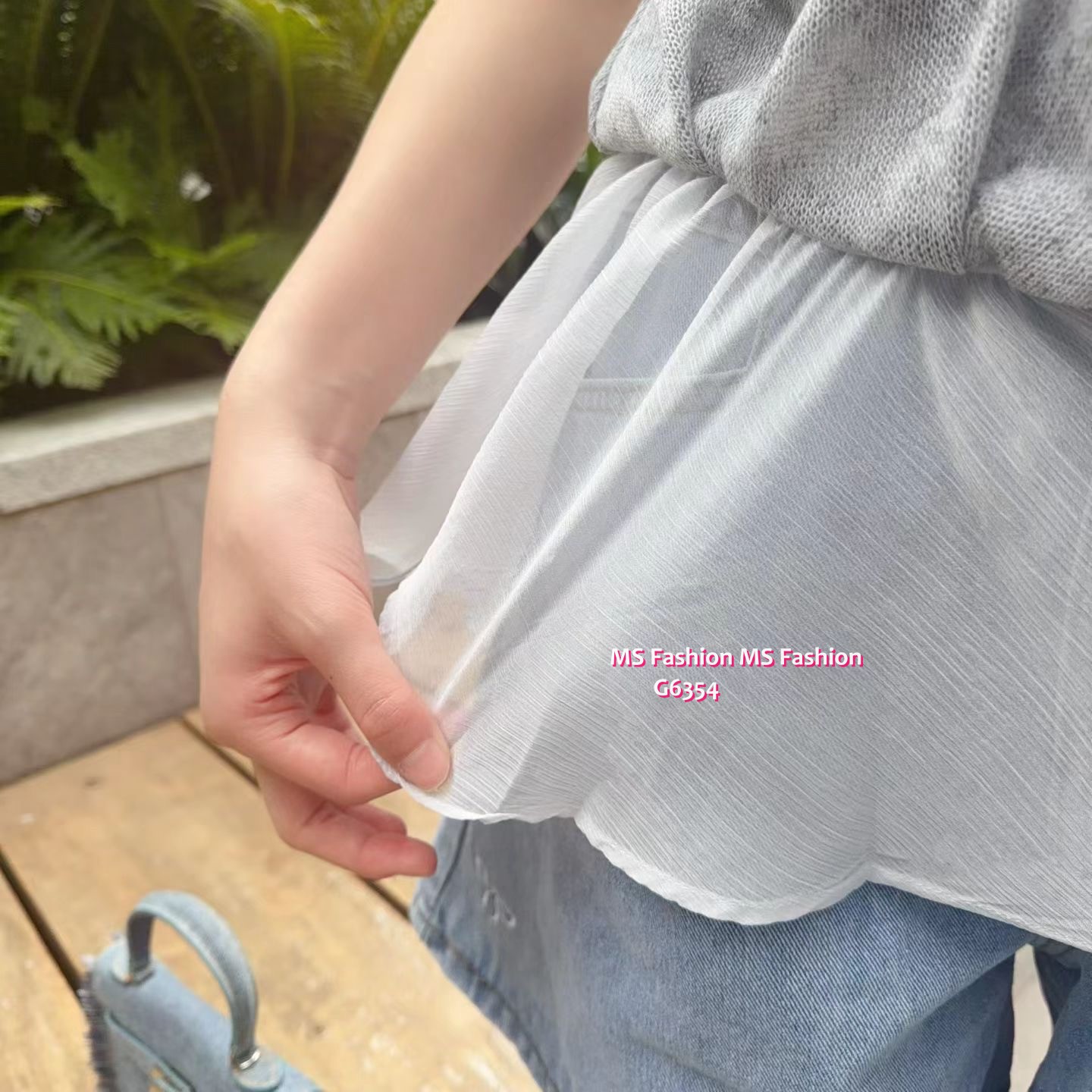G6354 特色拼布top