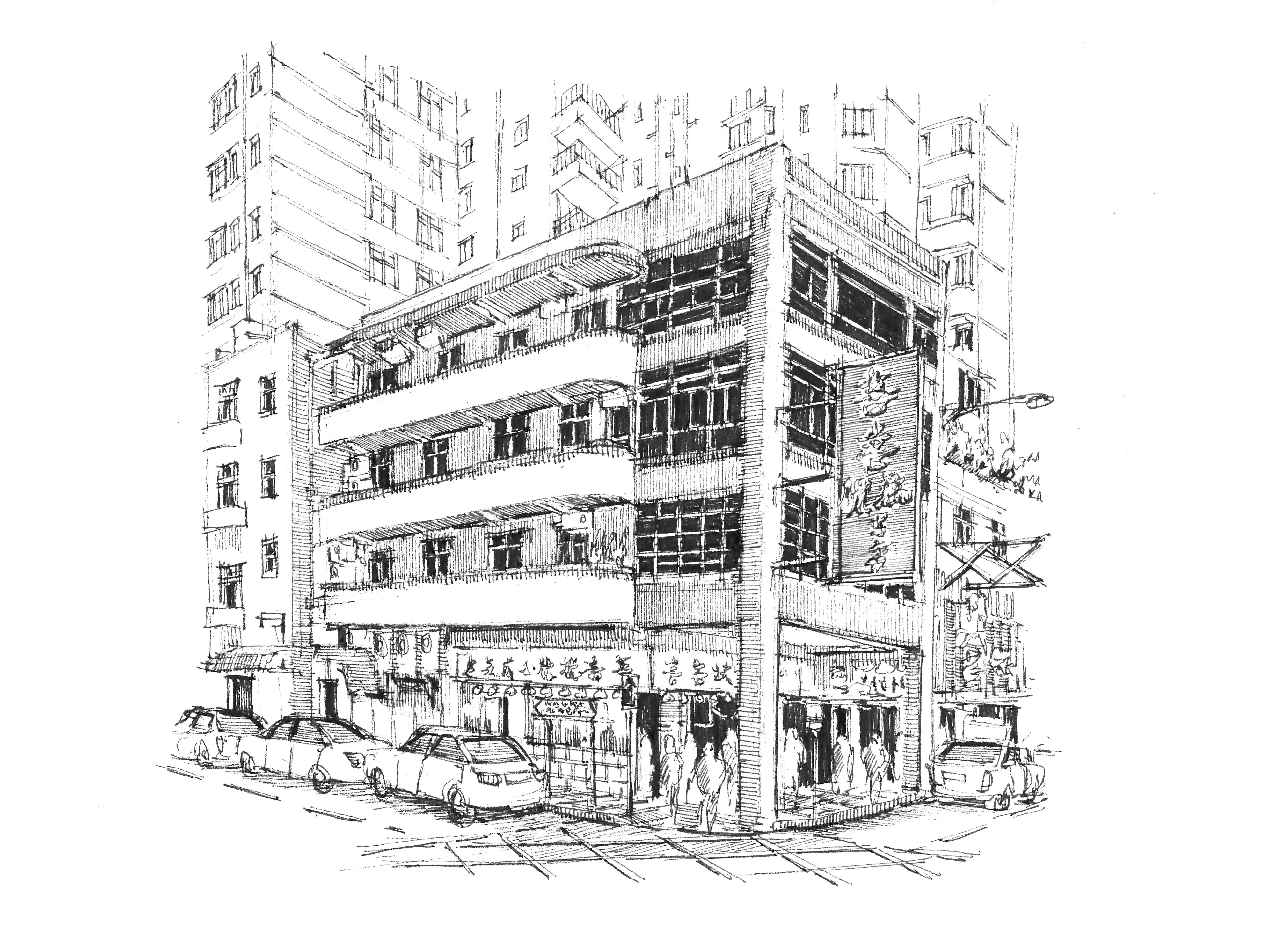 [ORIGINAL ART] 6 Steward Road Wanchai - Michael Kan (A4)