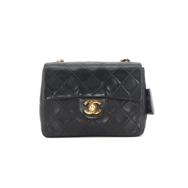 Chanel Matelasse Coco Mark Mini Chain Flap Bag