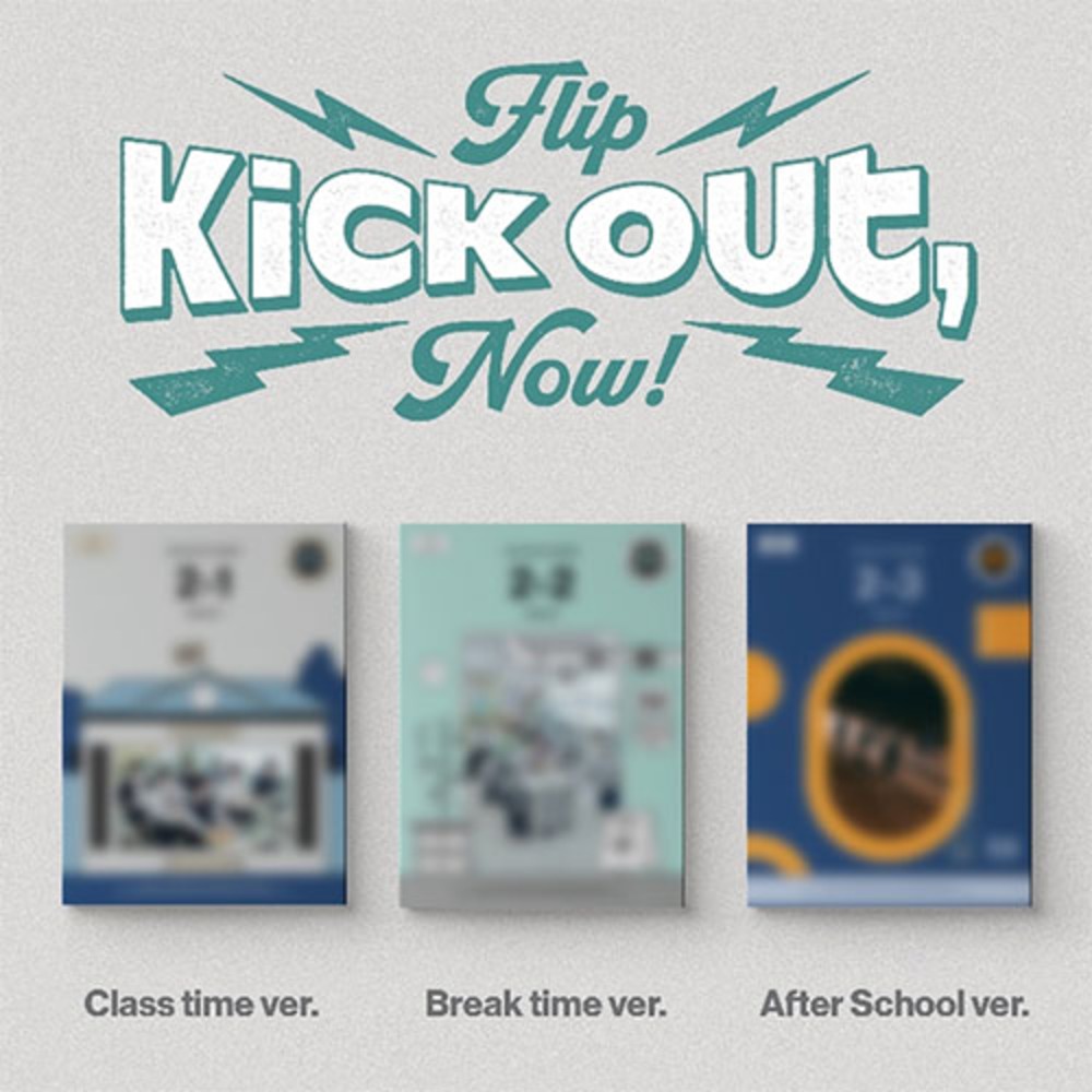 KICKFLIP - 2ND MINI ALBUM [KICK OUT, FLIP NOW!] - PHOTOBOOK VER.