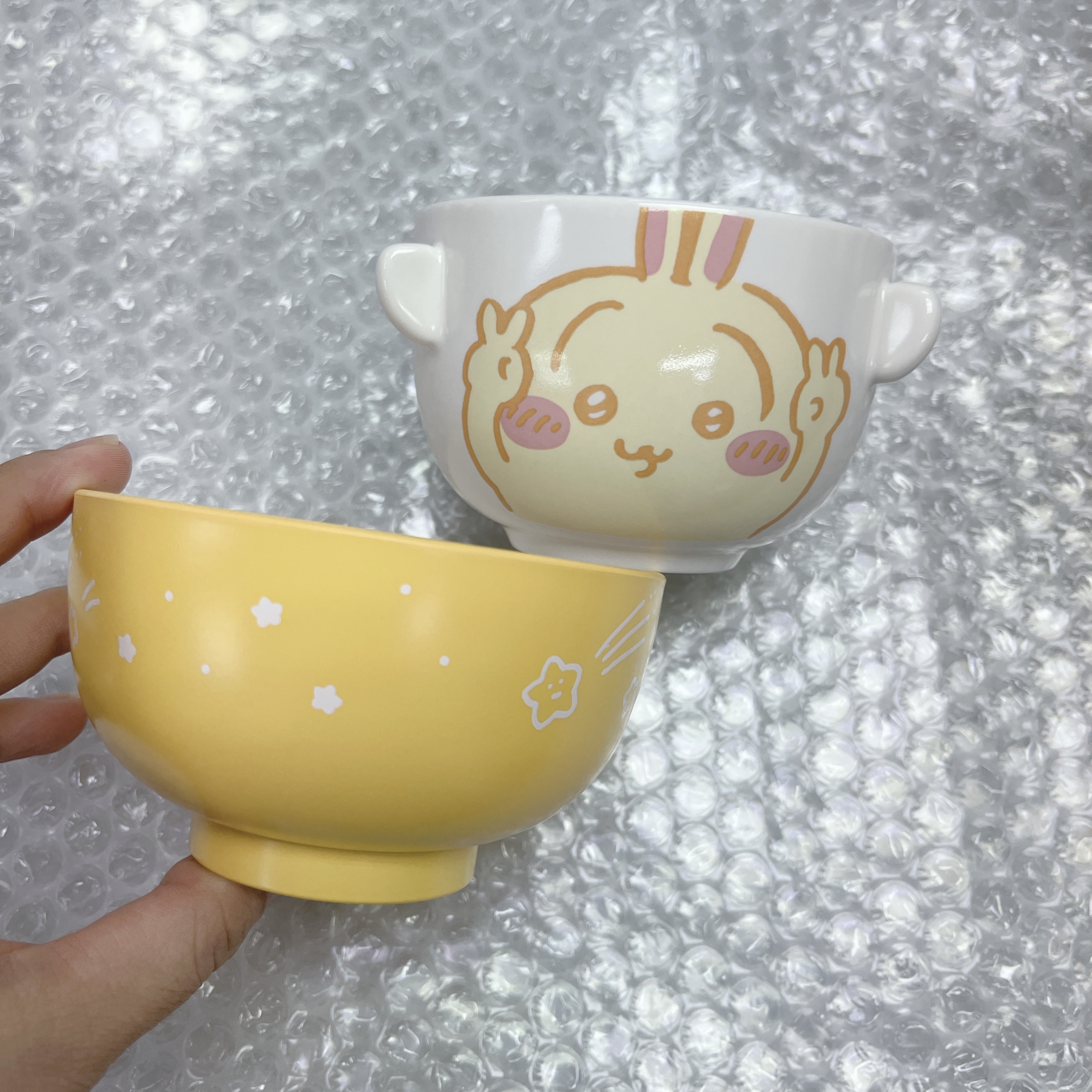 日本現貨/預訂📍Chiikawa圖案湯碗飯碗套裝