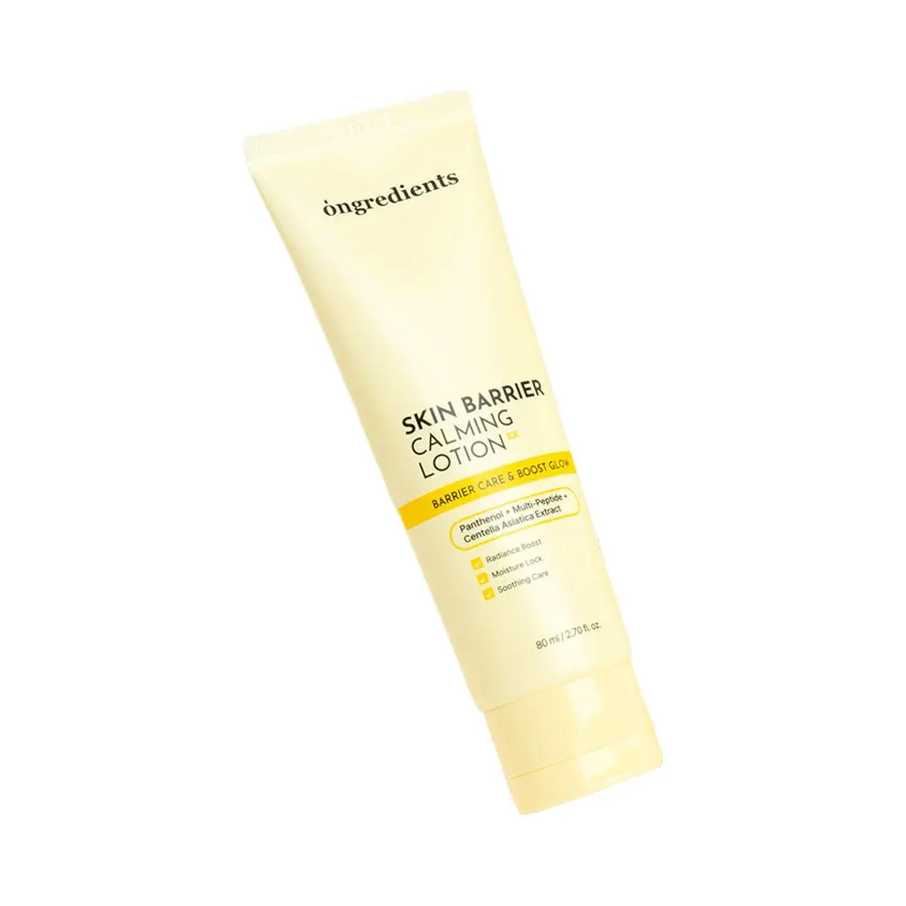 Ongredients-  新版9肽複合物高效舒緩泛紅舒緩水光妝前乳霜