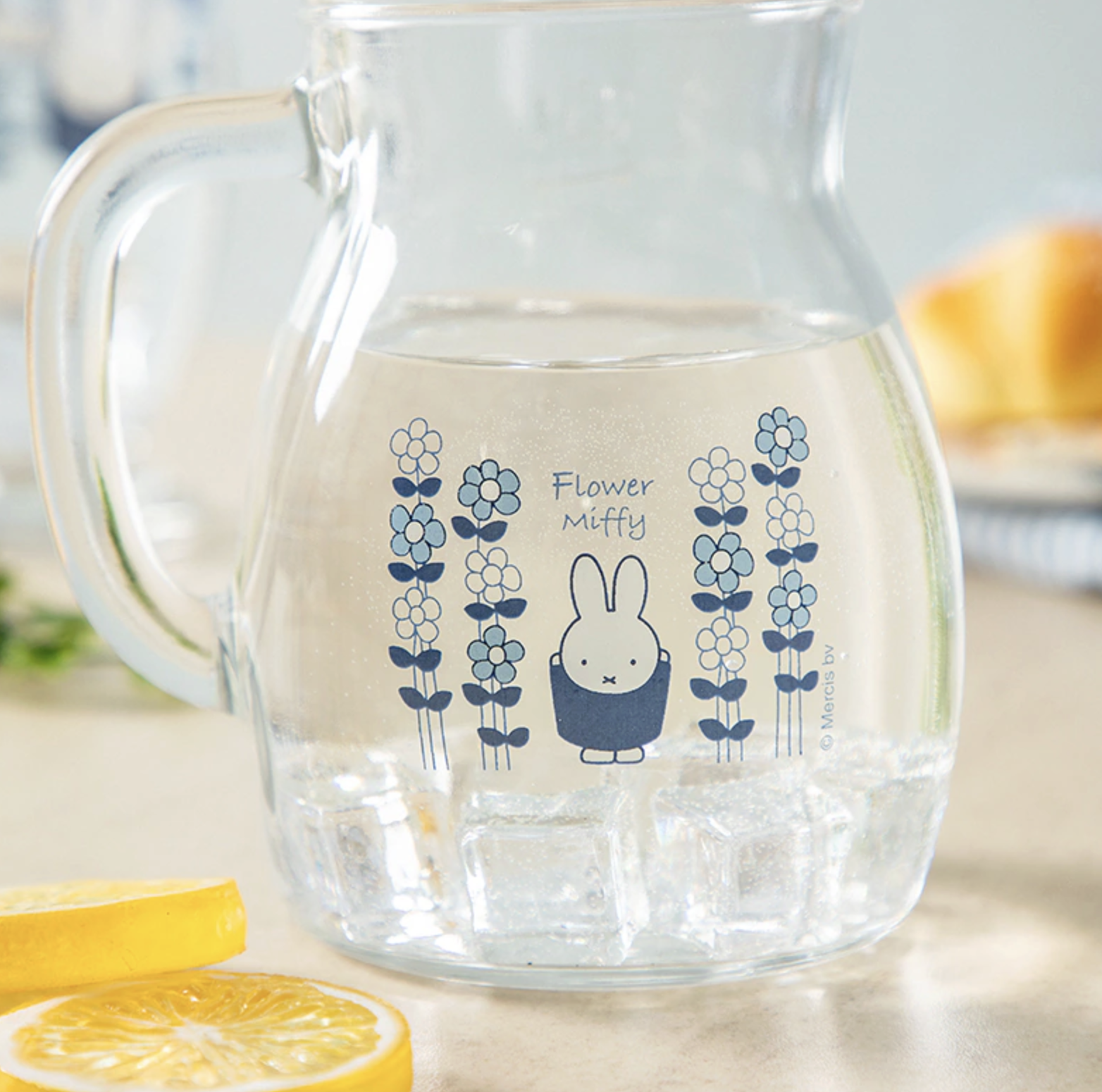 🐰Pre Order  - miffy 藍花玻璃杯 /玻璃瓶  ( 📦 第一批 大約4月底 ～ 5月中到貨, 若遇到缺貨或其它因素貨期會延遲 ）