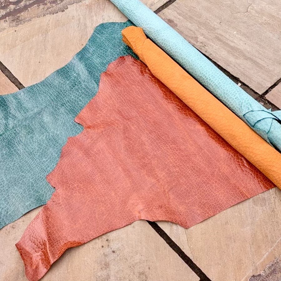 Raw Leather Pieces - New Arrivals 