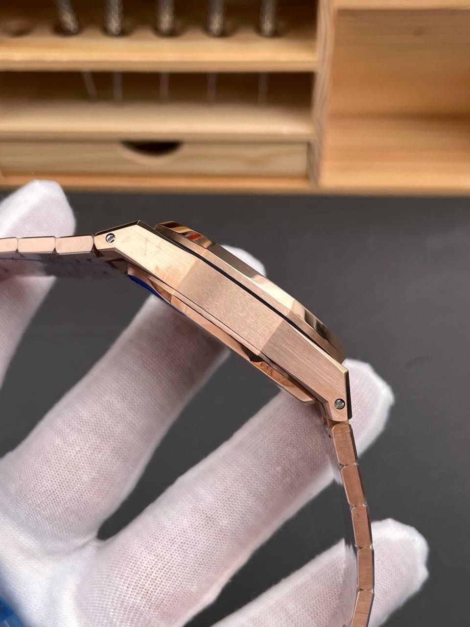 🚀皇家橡树26240 玫瑰金蓝盘/41mm/4401机💯