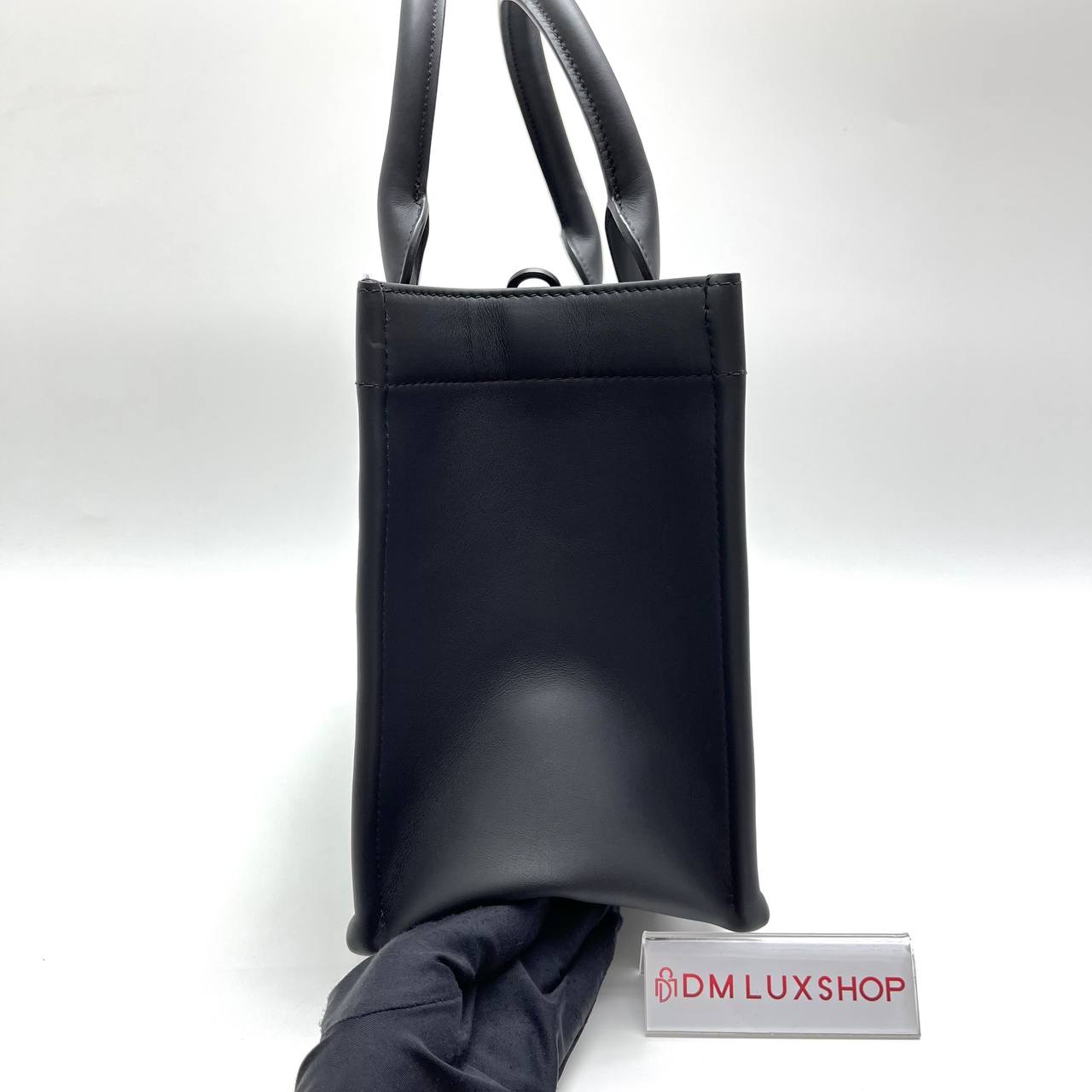 Dior Black Ultramatte Small Book Tote