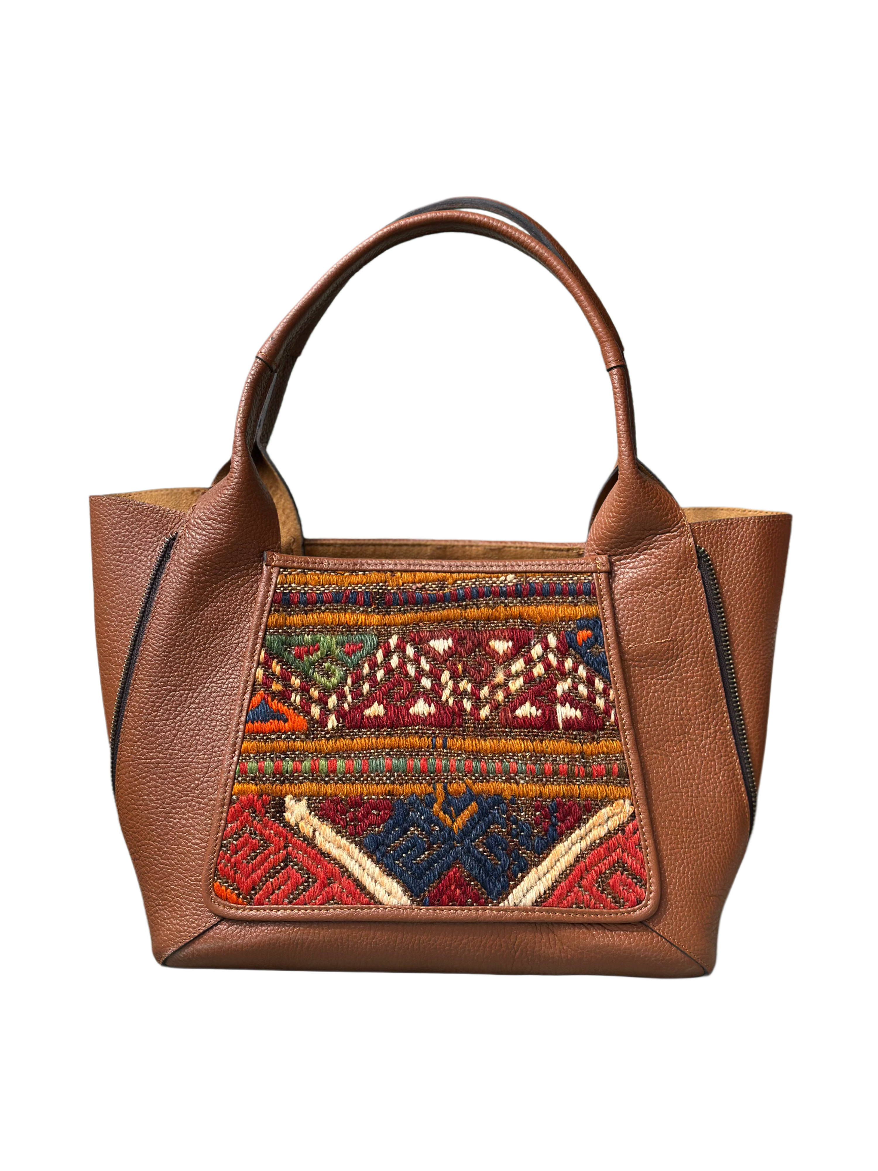 K17 土耳其真皮地氈手袋（啡色）